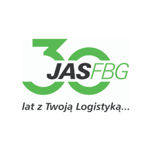 logotyp jasfbg na 30 lat istnienia firmy