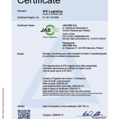 JAS FBG S.A._Warszowice Hanczarka 2_26_RA_UA_IFS_Certificate-EN