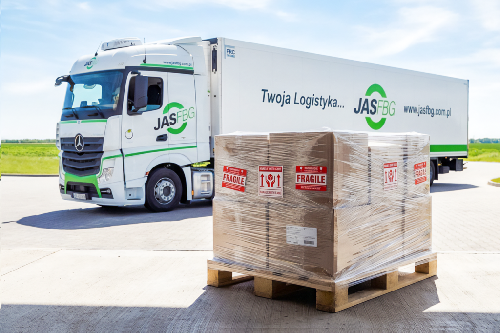 Transport towarów wrażliwych i wartościowych w JAS-FBG